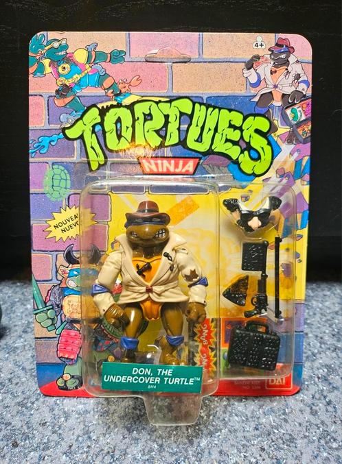Ninja Turtles Ninja Turtles „Don The Undercover” (1989), Verzamelen, Beelden en Beeldjes, Zo goed als nieuw, Ophalen of Verzenden