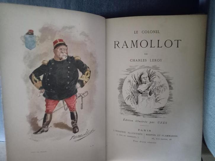 Le Colonel Ramollot / Charles Leroy / Uzès Lemot 1883 E.O, Boeken, Literatuur, Ophalen of Verzenden