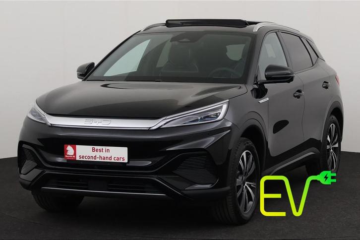 BYD ATTO 3 DESIGN DESIGN + A/T + CARPLAY + LEDER + CAMERA +, Auto's, BYD, Bedrijf, Te koop, ATTO 3, Achteruitrijcamera, Adaptive Cruise Control