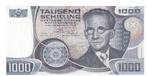 Autriche, 1000 shillings, 1983, XF, p152b, Timbres & Monnaies, Billets de banque | Europe | Billets non-euro, Autriche, Envoi