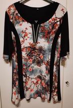 Très beau t-shirt neuf, taille XXL, avec épaulettes., Vêtements | Femmes, T-shirts, Neuf, Taille 46/48 (XL) ou plus grande, Enlèvement ou Envoi