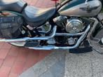 Zoek Harley Softail of Fat Boy 91/96 uitlaat, Motoren, Ophalen of Verzenden