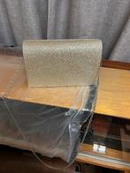 Gouden glitter clutch, Enlèvement ou Envoi, Comme neuf, Autres couleurs, Sac de soirée