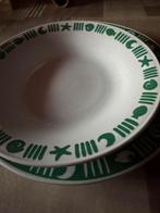 Platte en diepe borden, Huis en Inrichting, Ophalen, Overige materialen, Gebruikt, Bord(en)