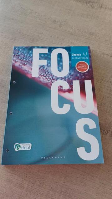Pelckmans Focus Chemie 4.1 leerwerkboek beschikbaar voor biedingen