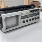 LLOYTRON 5" Color TV Radio Cassette Tape Recorder T-055 vtg, Ophalen of Verzenden, Audio en Video