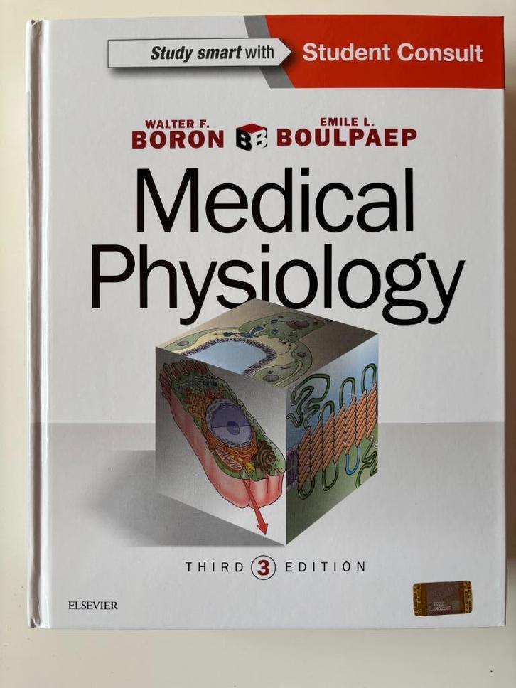 Medical physiology (Biomedische 1ste bachelor), Boeken, Studieboeken en Cursussen, Zo goed als nieuw, Hoger Onderwijs, Ophalen