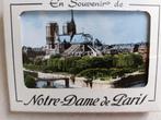 oud kaftje met 10 snapshots van Notre Dame de Paris, Envoi