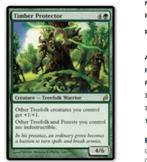 Timber Protector - LRW - MTG - NM, Hobby en Vrije tijd, Verzamelkaartspellen | Magic the Gathering, Ophalen of Verzenden