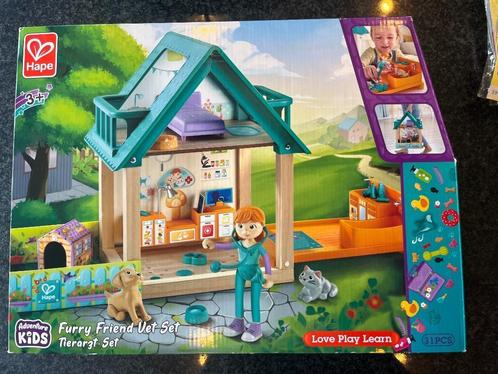 Hape spel set dierenarts, Verzamelen, Speelgoed, Ophalen of Verzenden