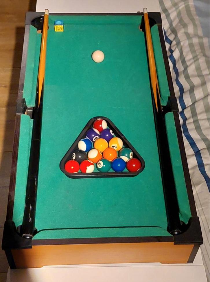 Mini poolset, Hobby en Vrije tijd, Gezelschapsspellen | Overige, Ophalen