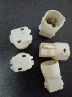 5 x nieuw B22 ( bajonet ) naar E27 fitting verloopfitting., Antiek en Kunst, Ophalen of Verzenden