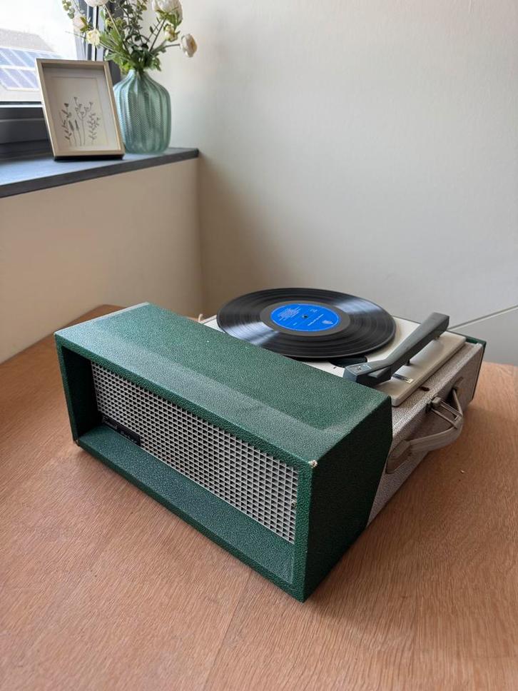 Platenspeler Fonmusic Poker, Audio, Tv en Foto, Platenspelers, Gebruikt, Platenspeler, Overige merken, Automatisch, Ophalen