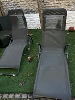 Chaises de jardin pliables (2), Salons de jardin, Aluminium, Enlèvement, Utilisé
