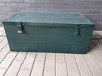 Metalen kist, Huis en Inrichting, Woonaccessoires | Kisten, Ophalen, Gebruikt, 50 tot 100 cm, Metaal