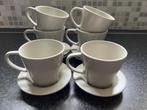 Ikea 6 kopjes met ondertas., Huis en Inrichting, Keuken | Servies, Ophalen of Verzenden, Zo goed als nieuw
