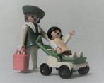 PLAYMOBIL - 1ste kinderwagen set -1981 - 2 klicky - Vintage-, Kinderen en Baby's, Speelgoed | Playmobil, Ophalen of Verzenden