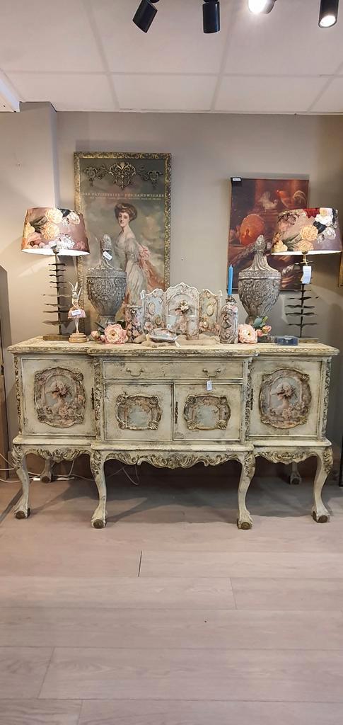Prachtig gerestyld Dressoir, Antiek en Kunst, Antiek | Meubels | Kasten, Ophalen