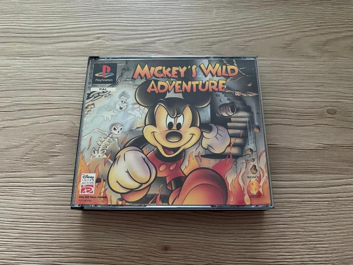 Mickey's Wild Adventure Playstation 1, Games en Spelcomputers, Games | Sony PlayStation 1, Gebruikt, Avontuur en Actie, 1 speler