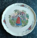 Ravissant plat rond Sarreguemines Obernai, Enlèvement ou Envoi