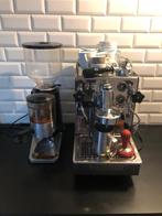 Espresso expobar Faema zetgroep + fiorenzato koffiemolen, 10 kopjes of meer, Zo goed als nieuw, Espresso apparaat, Ophalen