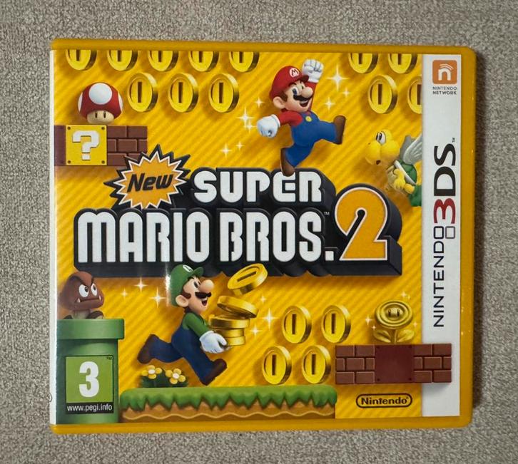 New Super Mario Bros. 2 — 3DS (zo goed als nieuw), Games en Spelcomputers, Games | Nintendo 2DS en 3DS, Zo goed als nieuw, Platform