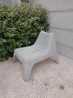 Tuinstoel ikea grijs, Enlèvement, Comme neuf