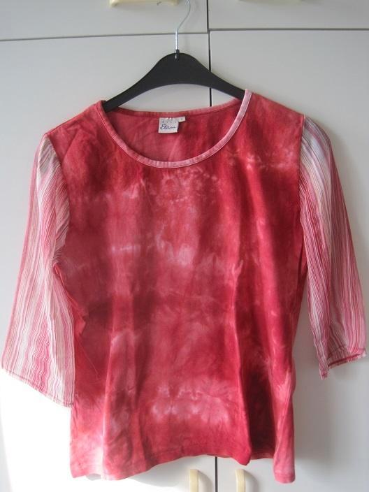 002 - L - rood - longsleeve van Miss Etam, Kleding | Dames, T-shirts, Gedragen, Maat 42/44 (L), Rood, Lange mouw, Verzenden