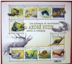 2015-ANDRE BUZIN ANIMALS ON THE MOVE, Sans enveloppe, Neuf, Autre, Timbre-poste