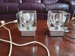 Paar Ice Cube-lampen van Peill & Putzler, Antiek en Kunst, Ophalen