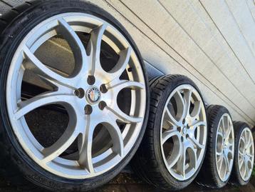 18 inch 5x98 Alfa Romeo velgen 156 Spider 147 zomerbanden