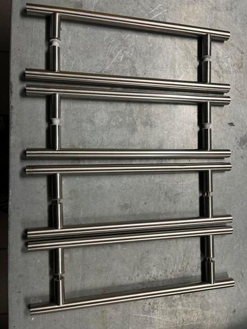 Deurgreep inox / deurklink inox - asafstand 30 cm beschikbaar voor biedingen