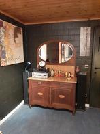 Art Deco houten meubilair: kledingkast ,commode en 2, Antiek en Kunst, Antiek | Meubels | Kasten, Ophalen
