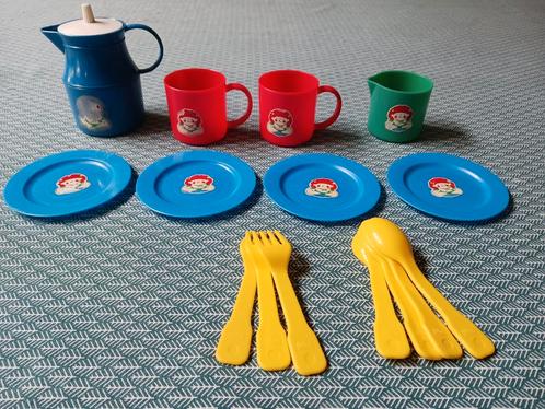Vintage LWNR speelservies, Kinderen en Baby's, Speelgoed | Speelkeukens, Gebruikt, Ophalen of Verzenden