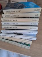 9 Artisboeken: Steden van België., Boeken, Ophalen of Verzenden, Gelezen