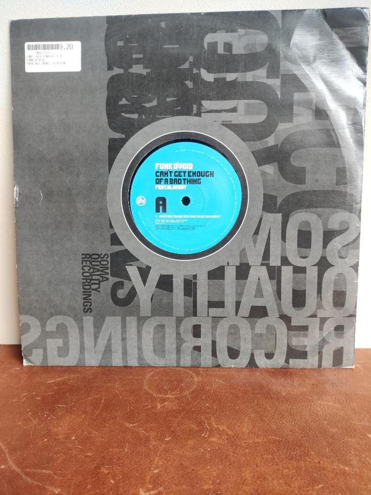 Vinyl:Funk D'Void Ft Blakkat–Can't Get Enough Of A Bad Thing, Cd's en Dvd's, Vinyl | Overige Vinyl, Gebruikt, Ophalen of Verzenden