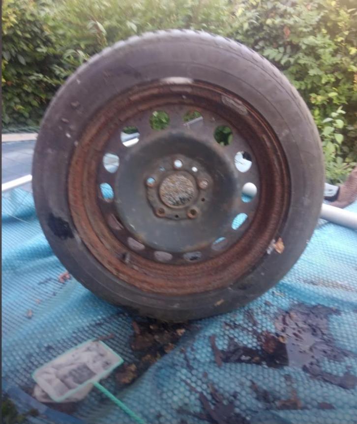 1 originele 16 inch stalen velg BMW (5×120), Auto-onderdelen, Overige Auto-onderdelen, BMW, Gebruikt, Ophalen