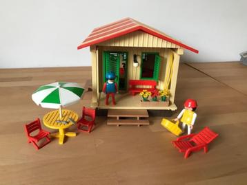 Playmobil vakantiehuis met tuinset beschikbaar voor biedingen