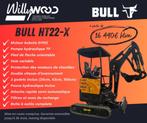 Mini-pelle Bull HT22-X 2025 – 2,2T avec moteur Kubota, Ophalen, Nieuw