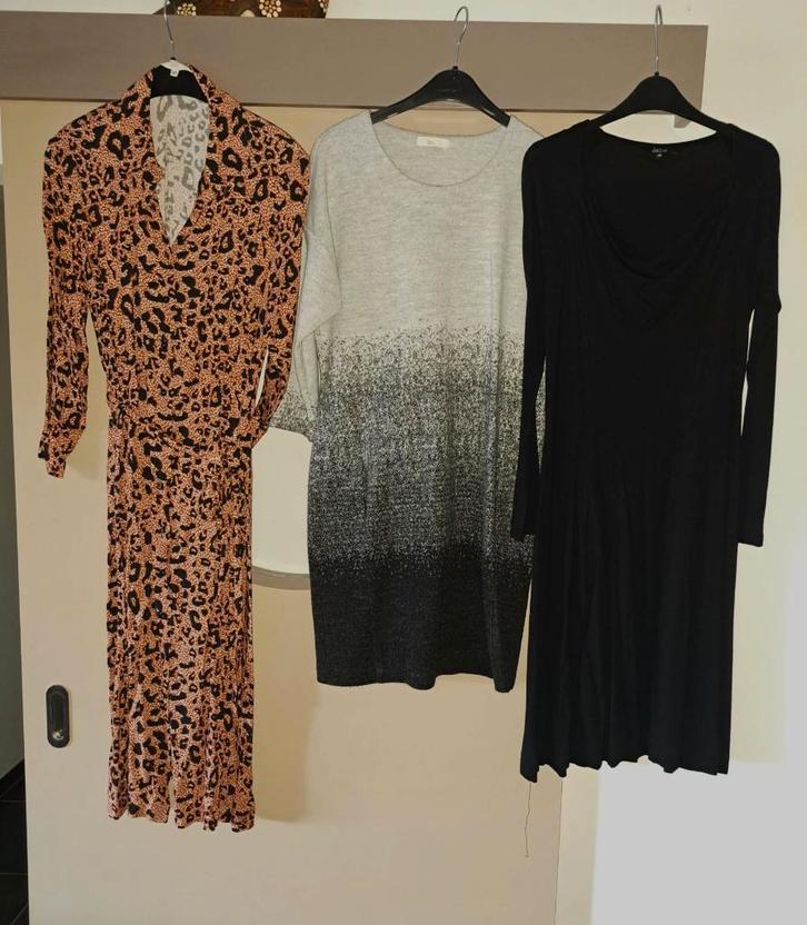 Signe Nature, (warme) jurk met zakken, L, o.a. NIEUW, Kleding | Dames, Jurken, Nieuw, Zwart, Onder de knie, Ophalen of Verzenden