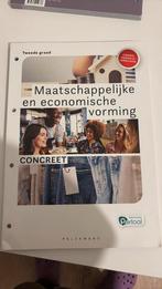 Maatschappelijke en economische vorming Concreet Leerwerkboe, Ophalen of Verzenden, Zo goed als nieuw, Nederlands