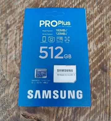 Samsung PRO Plus 512GB (14st. beschikbaar)