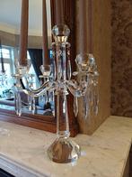 2 kristallen kandelaars Villeroy & Boch, Comme neuf, Enlèvement, Autres matériaux, Chandelier