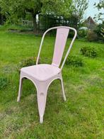 Metalen stoel - Tolix - Roze , ook nog in Wit en licht Blauw, Huis en Inrichting, Stoelen, Ophalen, Nieuw, Overige kleuren, Vijf, Zes of meer stoelen