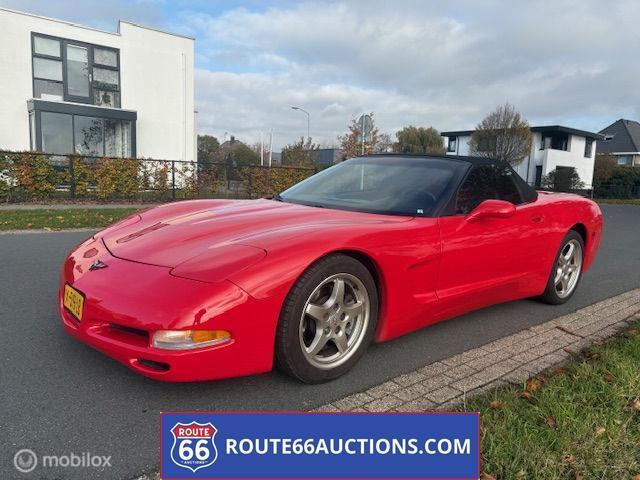 Chevrolet Corvette C5 cabriolet | 1999 | Route 66 Auctions, Auto's, Oldtimers, Bedrijf, Te koop, Chevrolet, Benzine, Overige carrosserie