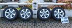 4winterbanden Michelin Alpin A4 215/60/R17 96H+velgen Nissan, Auto-onderdelen, Banden en Velgen, Ophalen, Velg(en), 17 inch, Winterbanden