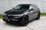 Alfa Romeo Stelvio 2.0 T4 280PK / AWD, Leder, Camera, Sound, Auto's, Alfa Romeo, Automaat, 1995 cc, Zwart, Leder