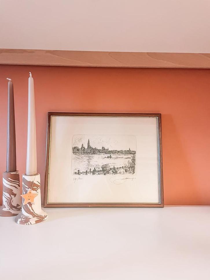 Gelimiteerde ets - Bob Dries, Antiek en Kunst, Kunst | Etsen en Gravures, Ophalen of Verzenden