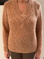Wollen V hals trui, Kleding | Dames, Maat 38/40 (M), Oranje, Ophalen of Verzenden, Zo goed als nieuw