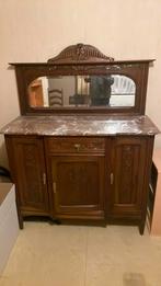 Meuble ancien marbre et miroir, Enlèvement